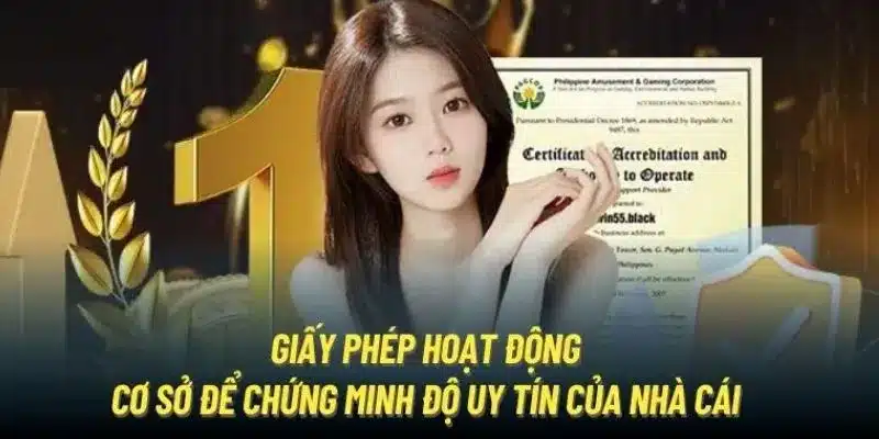 Giấy phép hoạt động QQ88 chứng minh độ uy tín miễn bàn