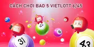 Cách chơi bao 5 Vietlott 6/45